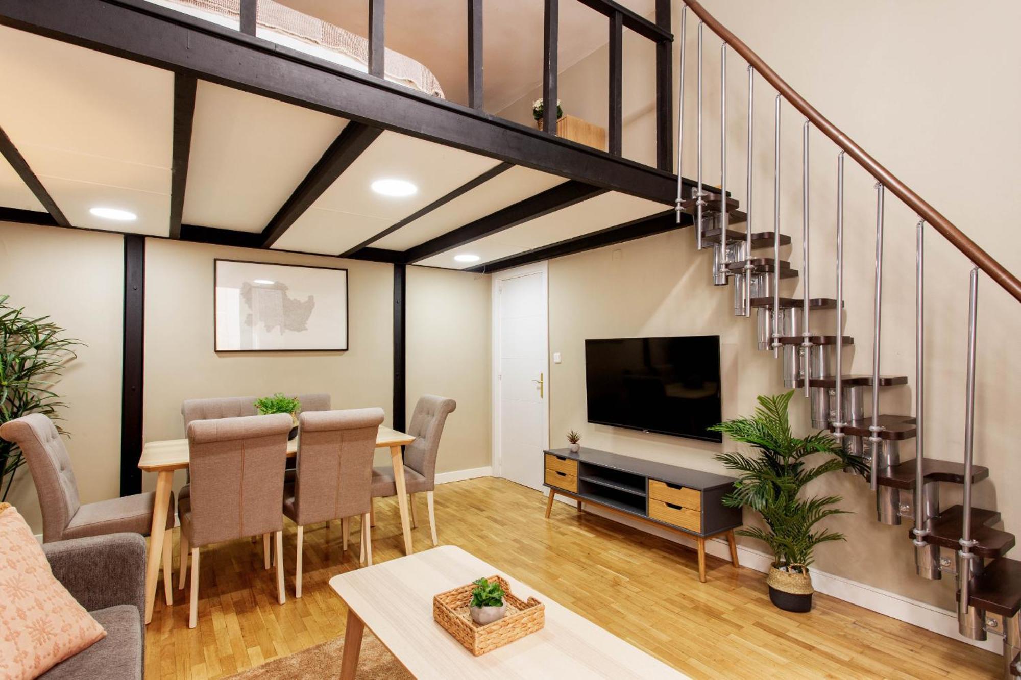 Tirso Loft En Madrid Lägenhet Exteriör bild