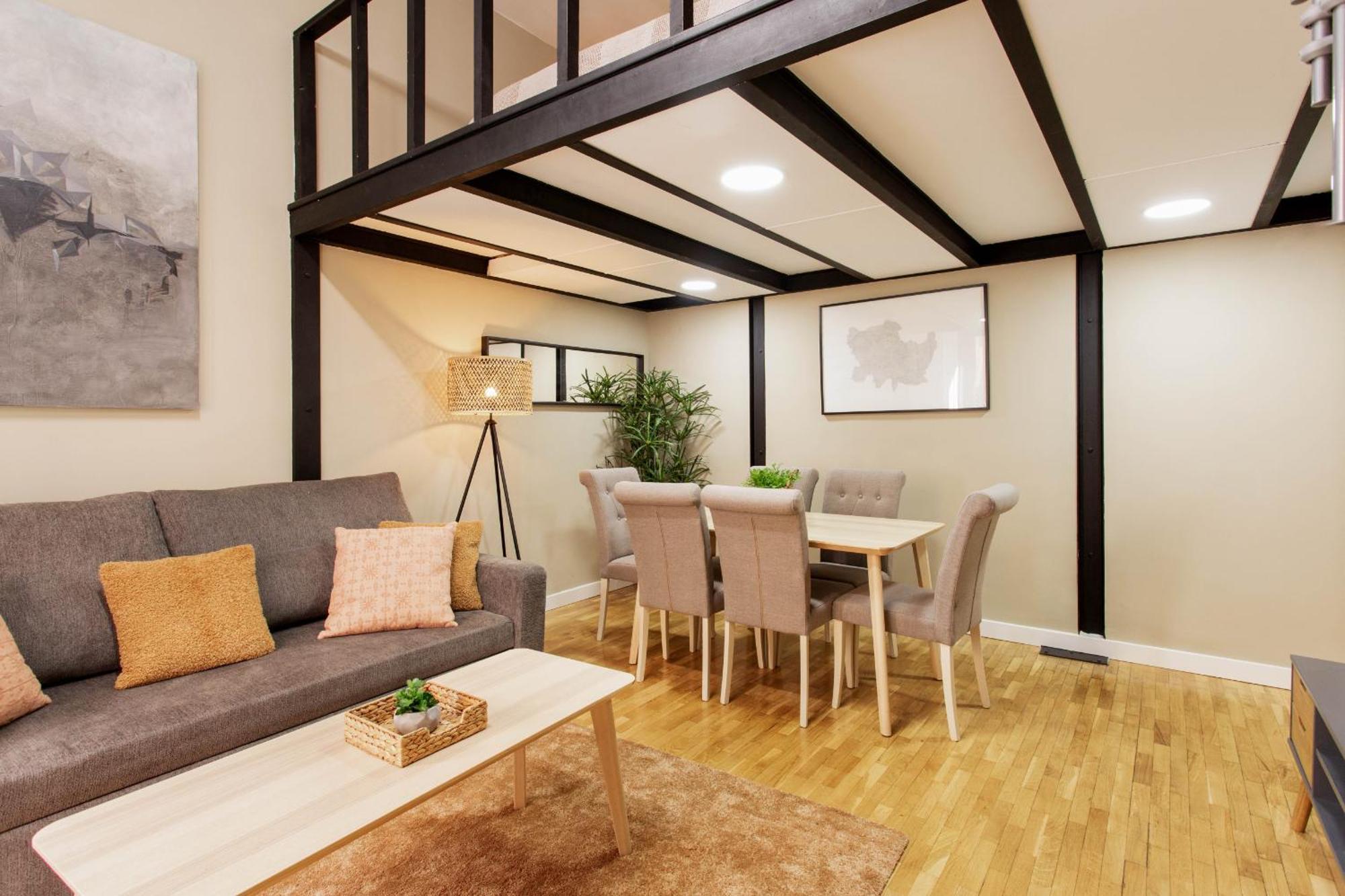 Tirso Loft En Madrid Lägenhet Exteriör bild